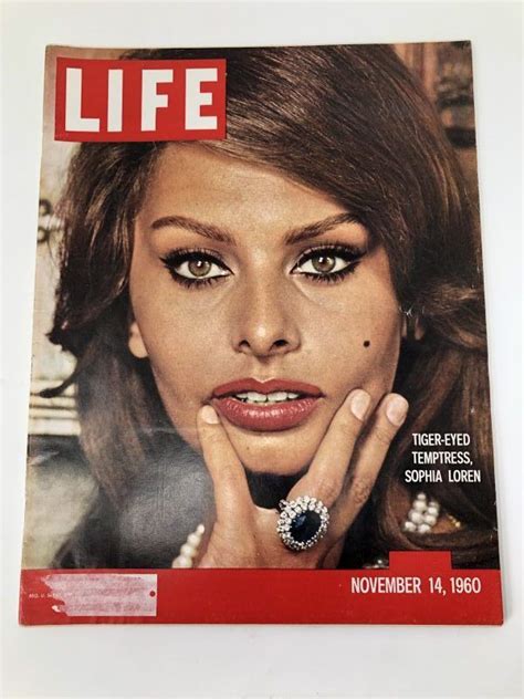 Four 4 Vintage Life Magazines Featuring Sophia Loren 1955 1960