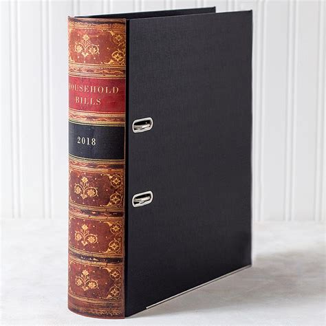 Lever Arch Book File Antique Choose Your Colour And Title Book