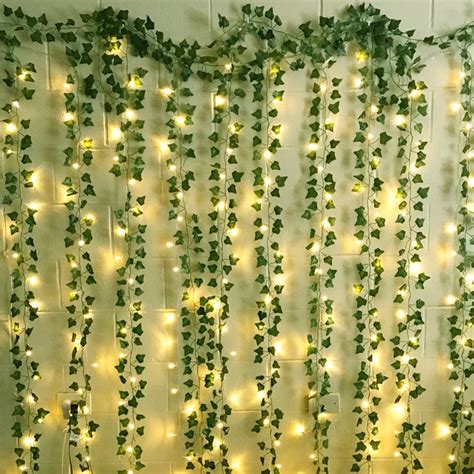 230cm Green Silk Artificial Hanging Ivy Leaf Garland Plants Vine Leaves