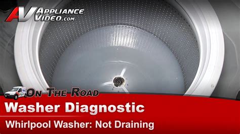 Whirlpool Washer Repair Not Draining Pump Youtube
