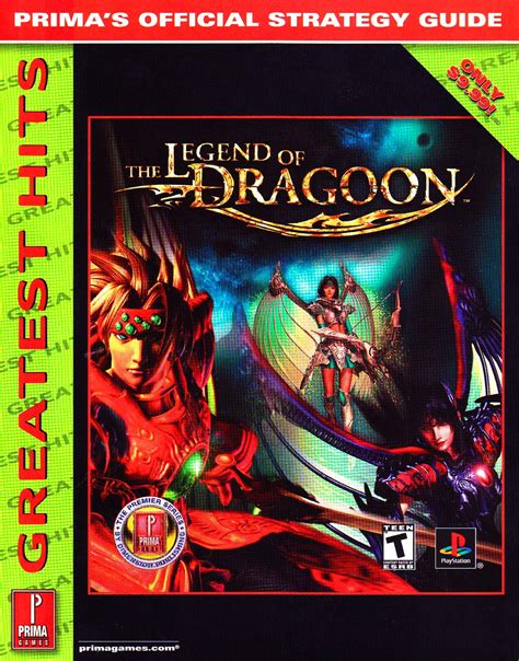 Legend Of Dragoon The Official Strategy Guide Greatest Hits Prima