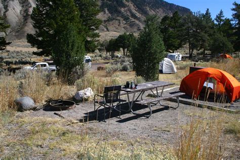 Mammoth Campground Yellowstone Yellowstone National Park