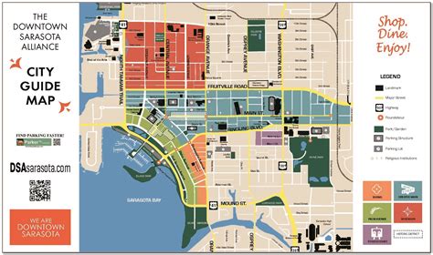 Street Map Of Downtown Sarasota Fl Vincegray2014