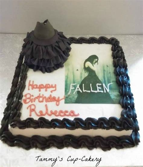 Happy Birthday Rebecca Fallen Cake Happy Birthday