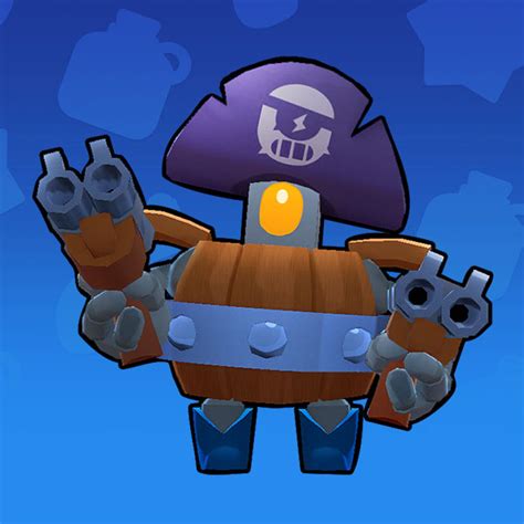 His super move is a reckless roll inside his bouncy barrel! Brawl Stars: Brawlers superespeciales