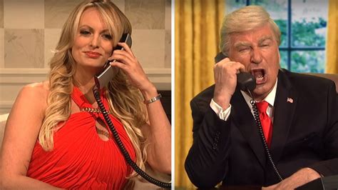 stormy daniels plays herself on snl and it s epic check it out celebrity insider