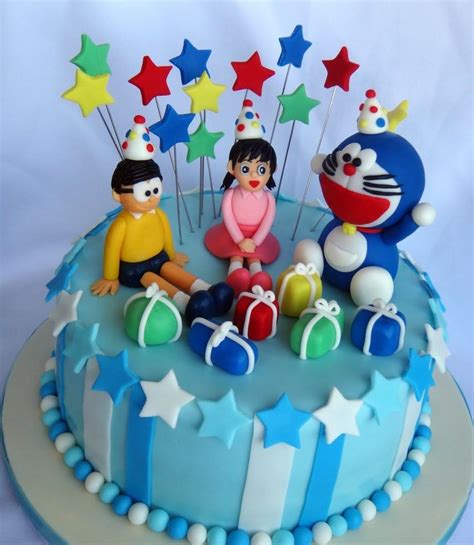 Adorable Doraemon Baby Shower New Data Doraemon Cake Cartoon