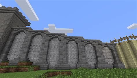 A wall is a decorative block. Castle Wall (With images) | Minecraft castle, Minecraft ...