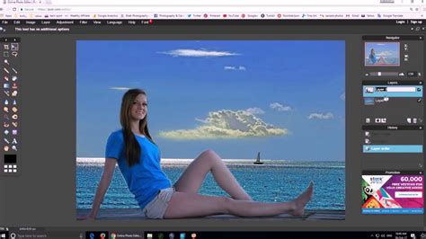 How To Combine Photos Pixlr Tutorials Youtube
