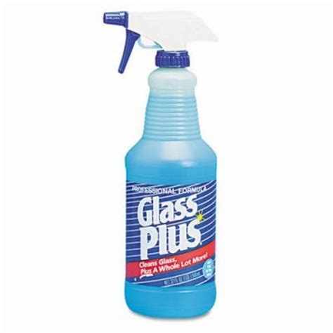 Glass Plus Glass Cleaner Spray 32 Oz Bottle Dvo94378ct