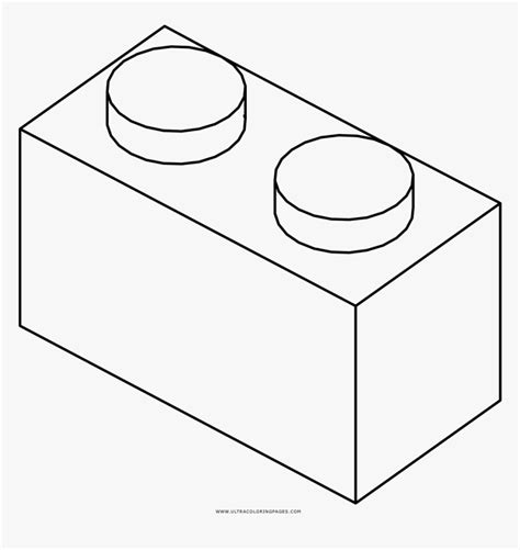 Single Brick Coloring Pages