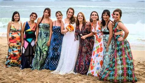 Vestidos Para Casamento Na Praia OpÇÕes Para Noivas Madrinhas E