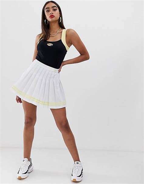 Fila Pleated Mini Tennis Skirt Asos