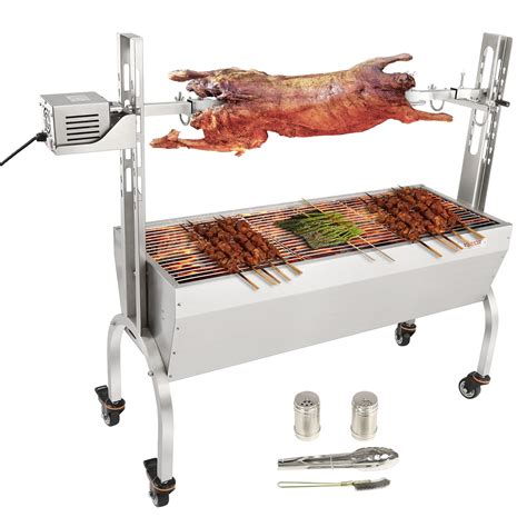 Buy Vevor Stainless Steel Rotisserie Grill Bbq Whole Pig Lamb Goat