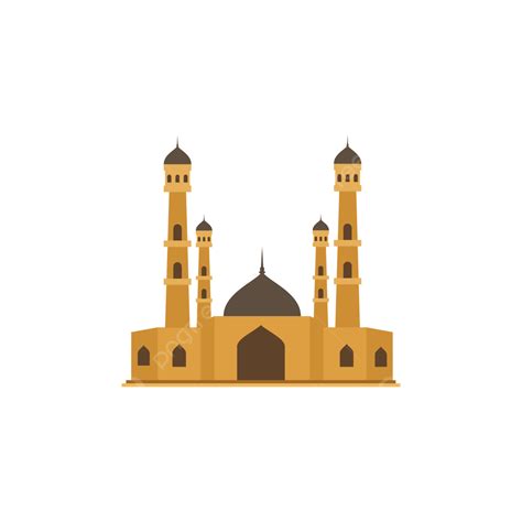 Mosque Ramadan Kareem Vector Art Png Ramadan Kareem Mosque Golden