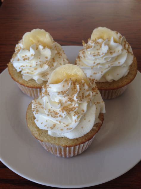 Banana Cream Pie Cupcakes Banana Cream Pie Cupcakes Banana Cream Pie Baking