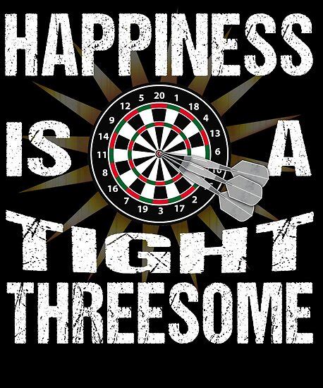 Funny Dart T For Dart Lovers Posters By Brightandbold Redbubble