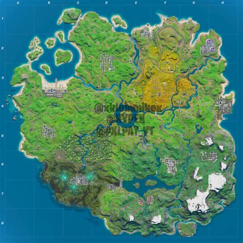 The New Fortnite Chapter 2 Season 1 Apollo Map And Poi Location Names Leaked Fortnite Insider