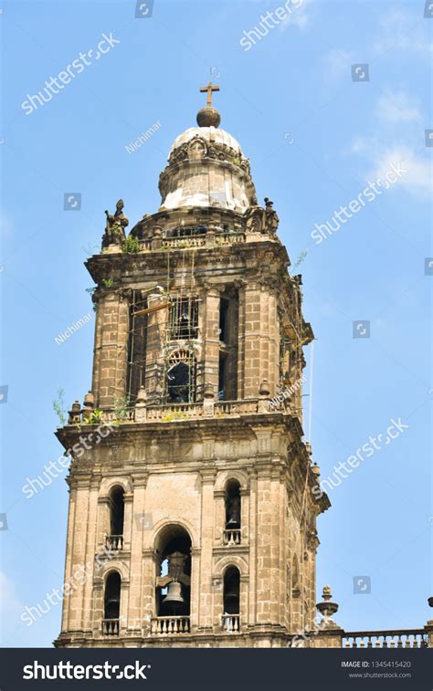 Dome Roman Catholic Church Mexico City Stock Photo 1345415420