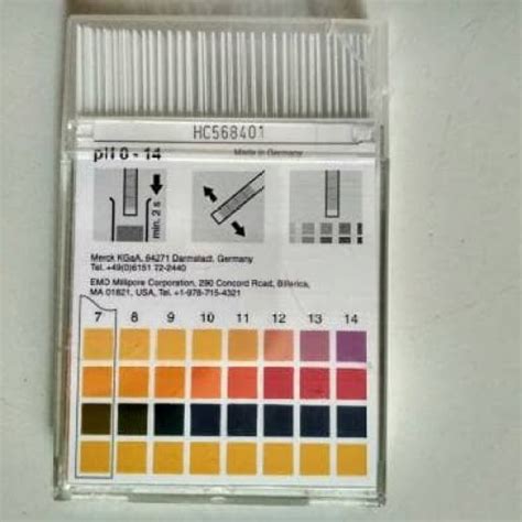 Jual KERTAS PH 0 14PH MERCK PH PAPER LAKMUS MADE IN GERMANY New COD Indonesia Shopee Indonesia