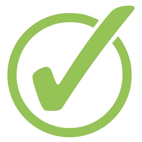 Green Tick Symbol Png