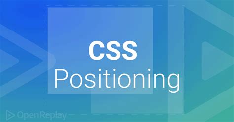 Understanding Css Positioning