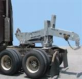 Portable Fifth Wheel Wrecker Boom For Semi Truck Towing