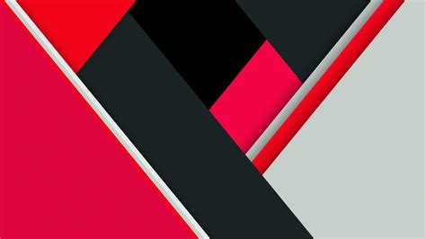 Red Black Minimal Abstract 8k Imac Wallpaper Download