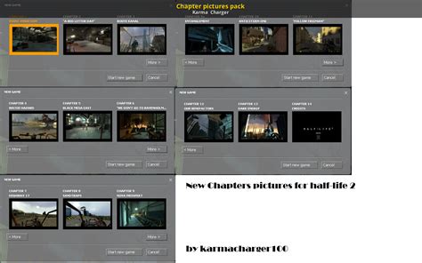 Chapter Pictures Pack Half Life 2 Mods