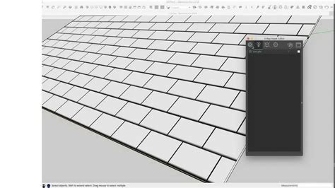 Maeke Roofing Material Sketchup With Vray 36 Youtube