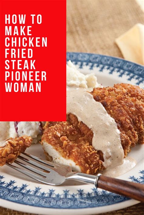 This recipes is always a preferred when it comes to making a homemade 20 best pioneer woman chicken and dumplings. HOW TO MAKE CHICKEN FRIED STEAK PIONEER WOMAN | Pioneer ...