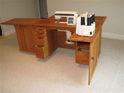 Sewing Machine Cabinet Plans Home Furniture Design