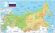 Map of Russia: offline map and detailed map of Russia