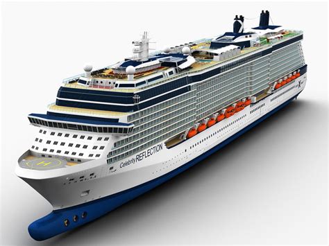 Celebrity Reflection Cruise Ship 3d Model Max Obj Fbx Ma