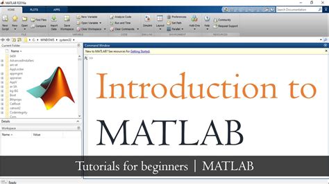 Introduction To Matlab For Beginners How To Use Matlab Matlab