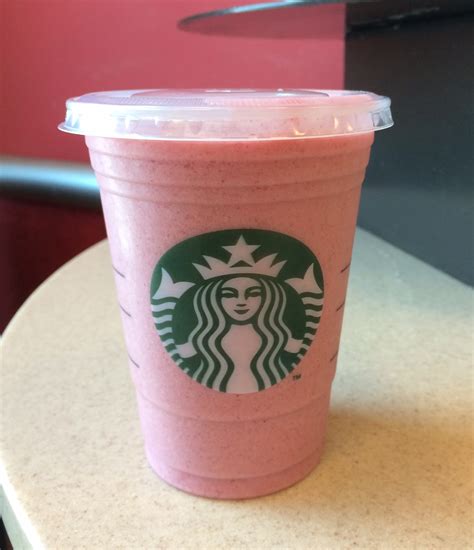 Evolution Fresh Strawberry Smoothie From Starbucks スターバックスのエボリューション