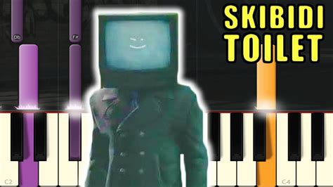 Tv Man Theme Song Skibidi Toilet Slow And Easy Piano Tutorial Hot Sex Picture