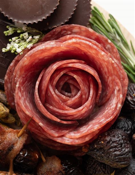 How To Make A Salami Rose For Charcuterie Boards