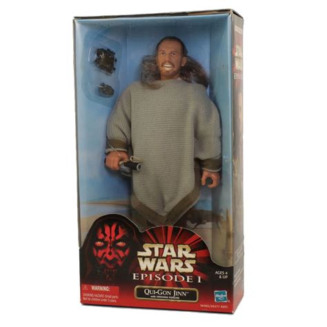 Star Wars Episode 1 Ep1 Action Figure Doll Qui Gon Jinn With