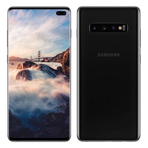 Celular Samsung Galaxy S10 Plus Negro 128gb 8gb Ram Éxito