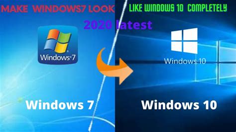 How To Make Windows 7 Look Like Windows 10 Completely With These Tools