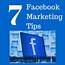 7 Facebook Marketing Tips  Marcs Blog