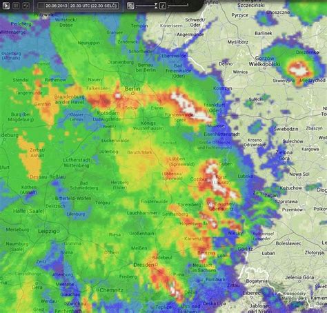 Radar zobrazuje místa, na kterých se vyskytují srážky (přeháňky, bouřky, trvalé srážky). Předpověď Počasí Radar Počasí : Počasí most radar ...