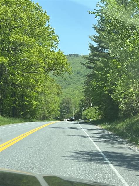 Driving Through Green Mountain National Forest Vermont Flickr