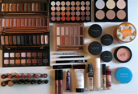 My Entire Current Makeup Collection Well Loved And Pretty Minimal