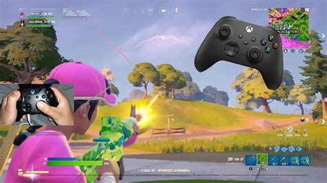 60 Fps Xbox Controller Duo Fortnite Highlights Handcam No Claw Youtube
