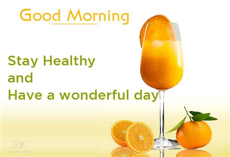 Good Morning Stay Healthy Premium Wishes