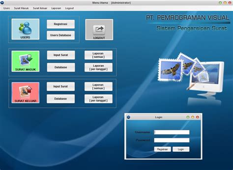 Dan masih banyak lagi software. Contoh Program Aplikasi Pengarsipan Surat dengan VB.Net 2008