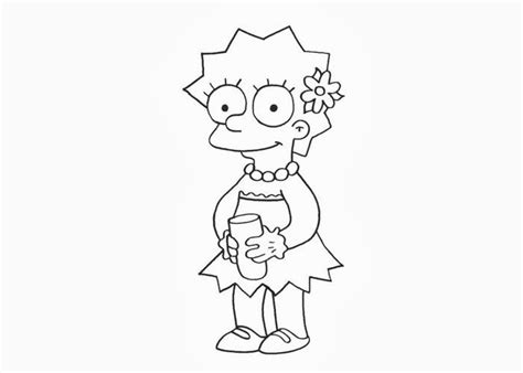 Lisa Simpson Coloring Pages Free Coloring Pages And Coloring Books