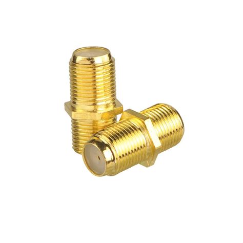 Vce Coaxial Cable Connector Rg6 Coax Cable Extender F Type Gold Plated